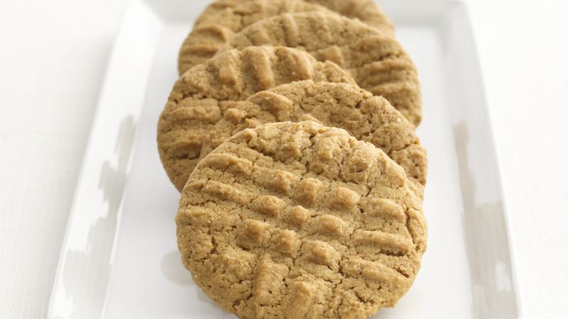 Skinny Peanut Butter Cookies