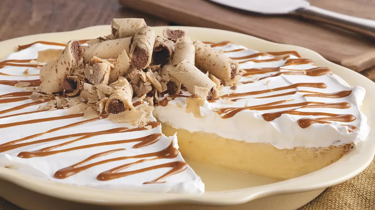 Dulce de Leche Banana Rum Pie