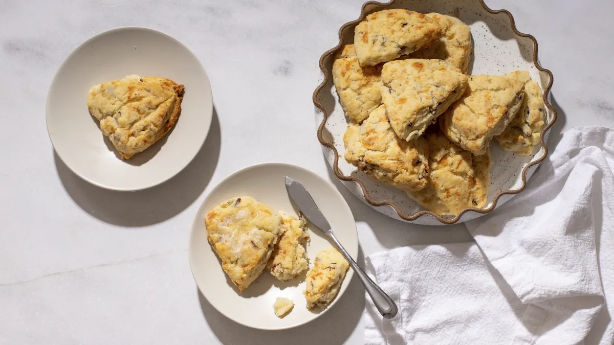Gluten-Free Bacon Gruyère Scones