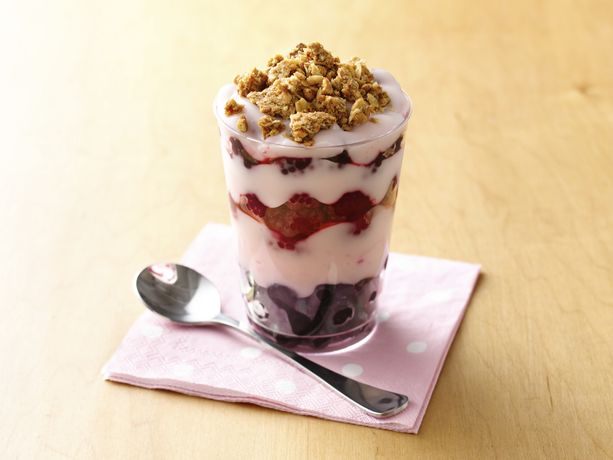 Triple Berry Parfaits