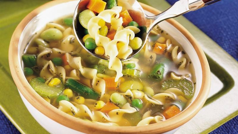 Vegetable Noodle Soup Recipe