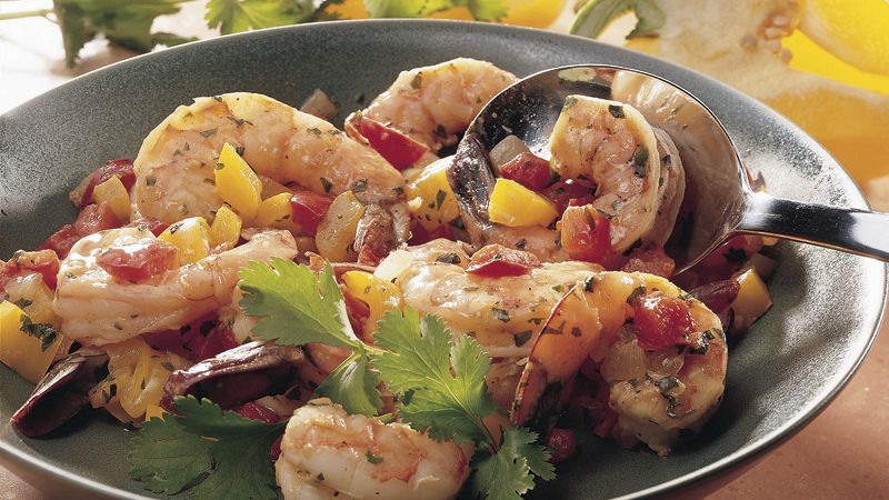 Southwestern Stir-Fried Shrimp Recipe - BettyCrocker.com