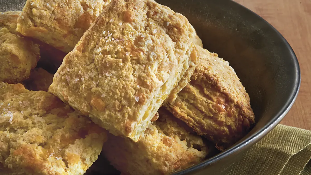 Cornmeal Cheddar Scones