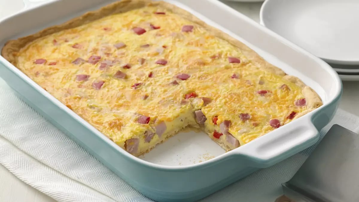 Ham and Egg Crescent Bake 