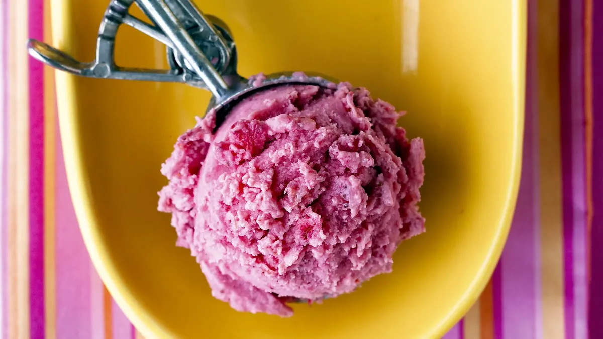 Skinny Cherry Raspberry Ice Cream