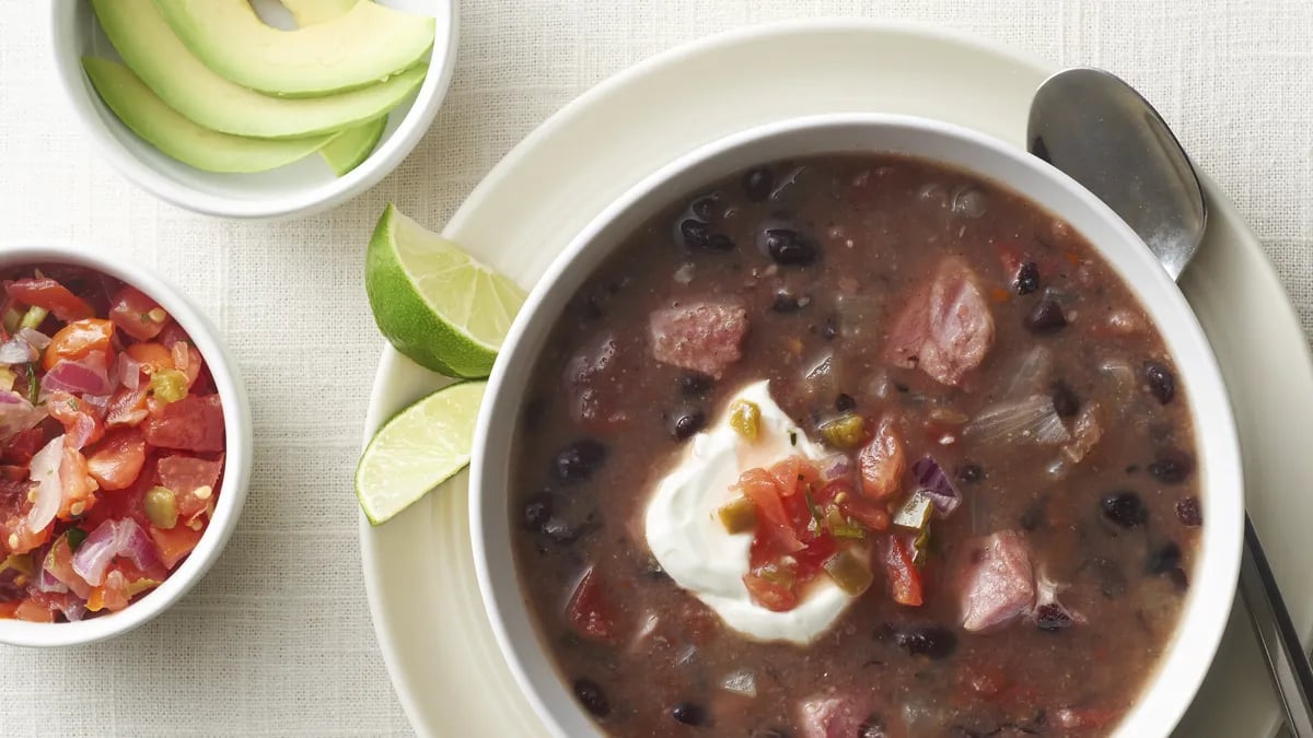 Slow-Cooker Cuban Black Bean Soup