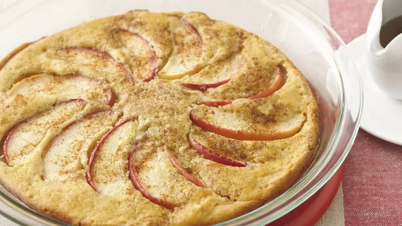 Apple Oven-Baked Pancake