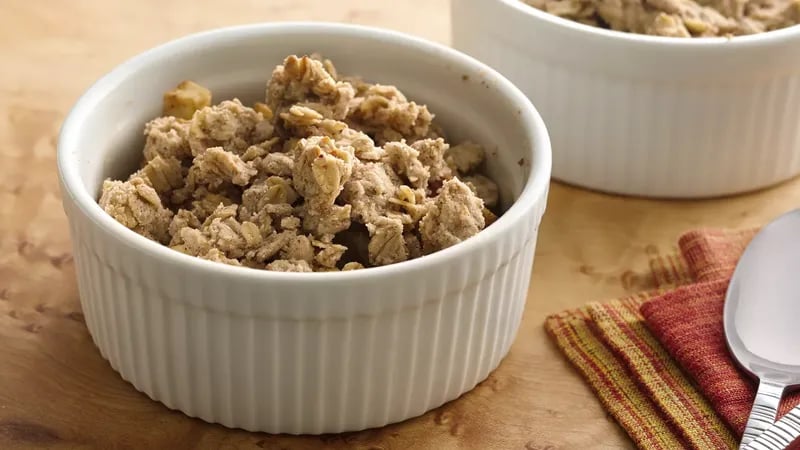 Apple Crisp for Two