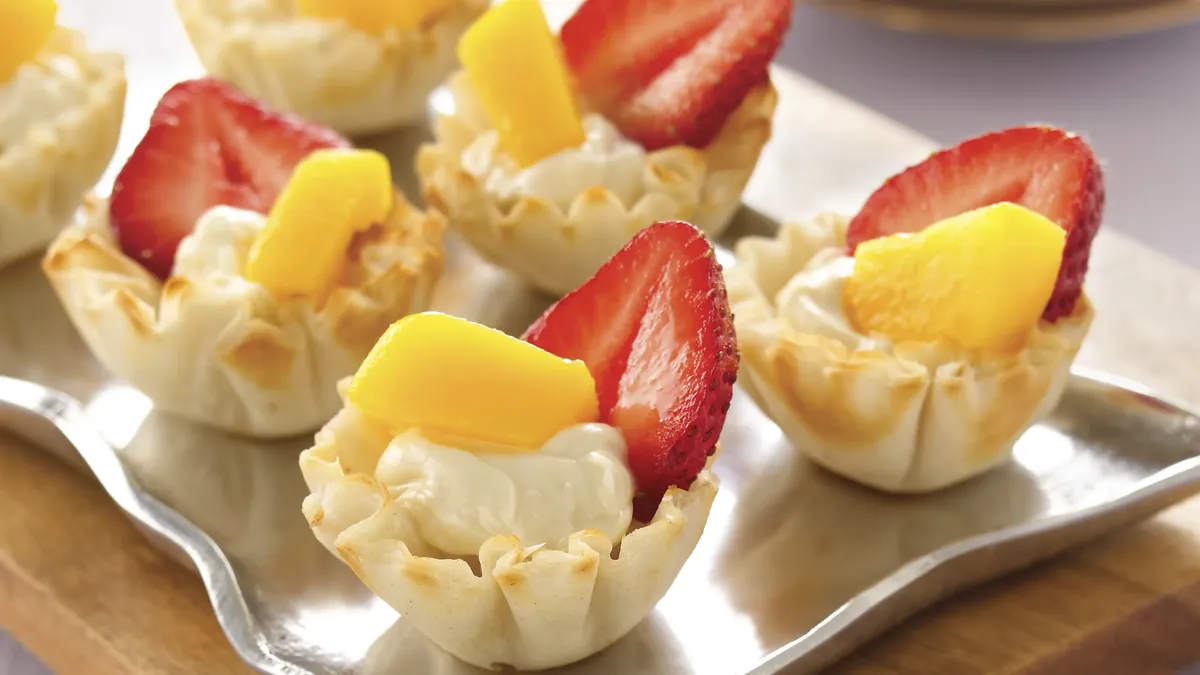 Dulce de Leche Phyllo Cups