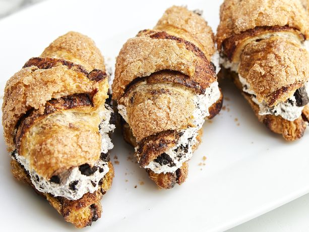 Cookies and Cream Cinnamon Croissants