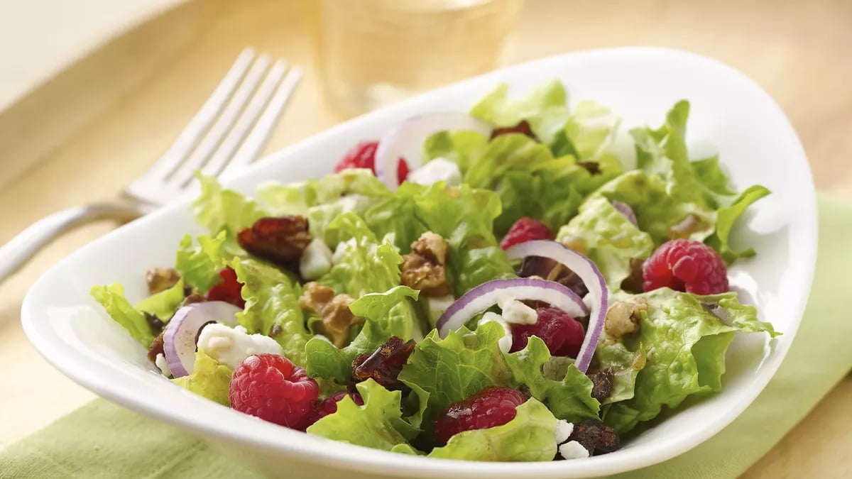 Spring Raspberry Salad