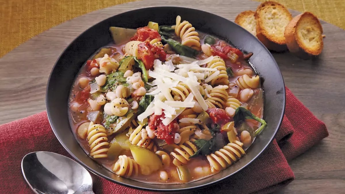 Italian Pasta-Bean Stew