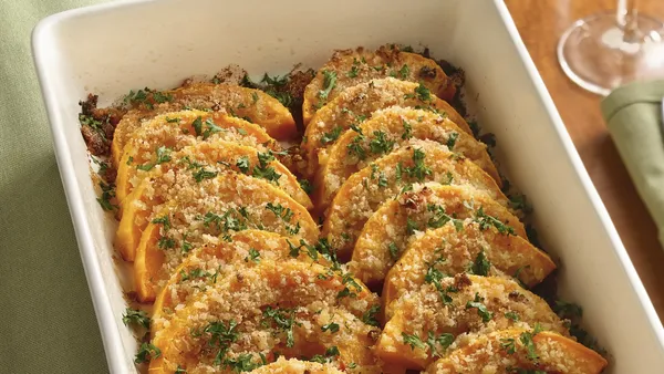 Parmesan-Butternut Squash Gratin