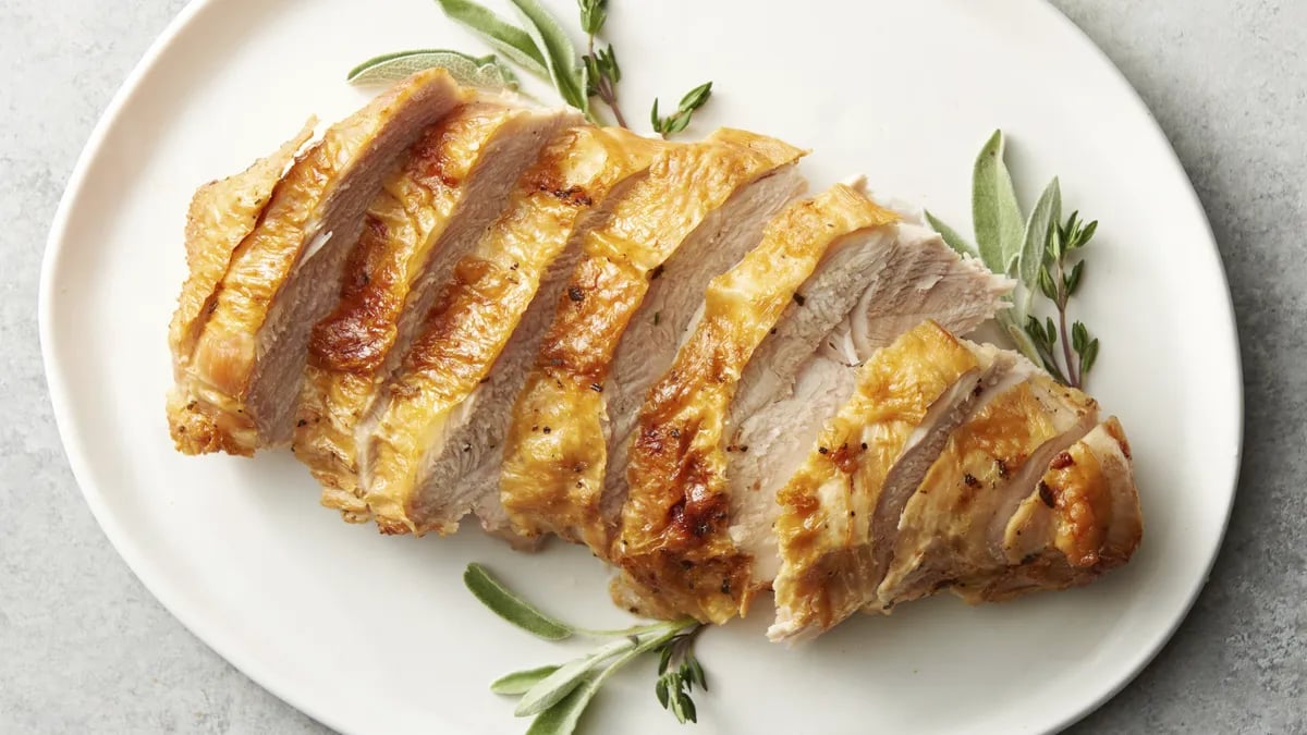 Air Fryer Herbed Turkey Breast