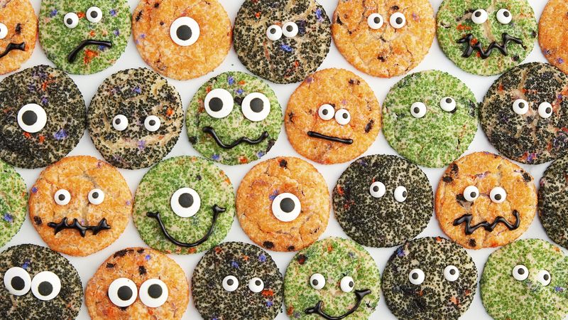 Monster Eyeball Sugar Cookies
