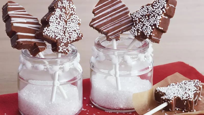 Christmas Fudge Pops