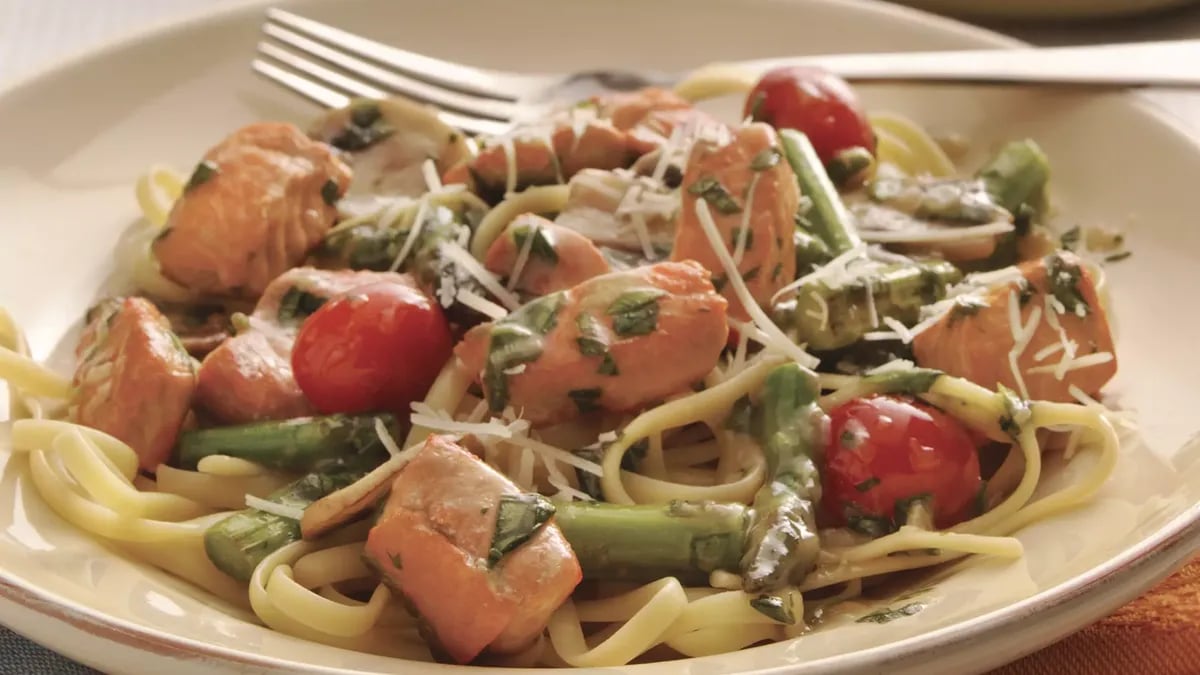 Salmon-Pasta Toss