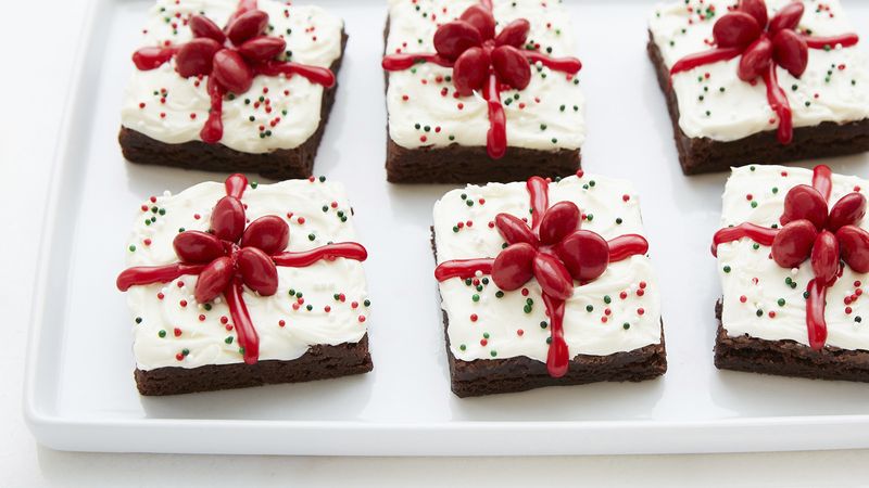 Easy Christmas Present Brownies