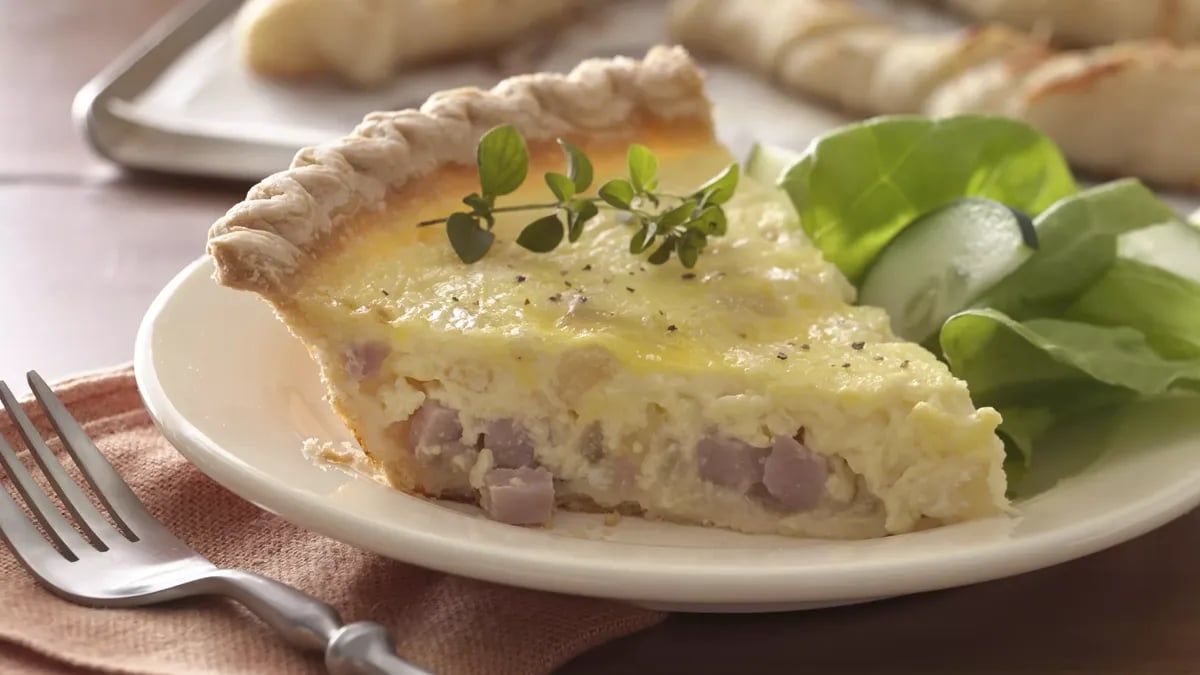 Ham and Sweet Onion Quiche