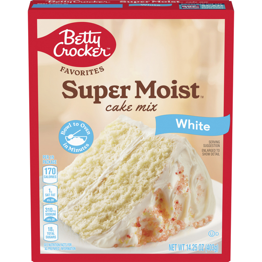 Betty Crocker Favorites Super Moist White Cake Mix 14.25 oz