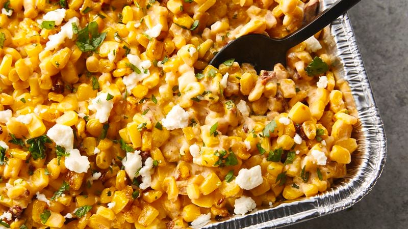 Chipotle Creamed Corn on the Grill