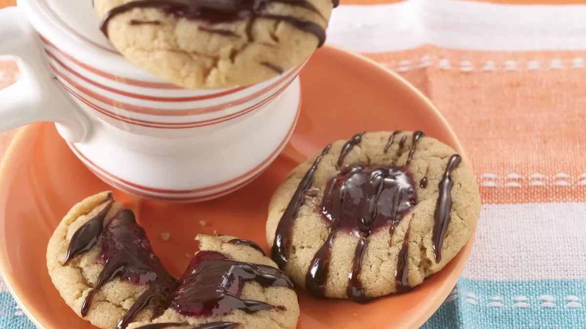 PB & J Thumbprints