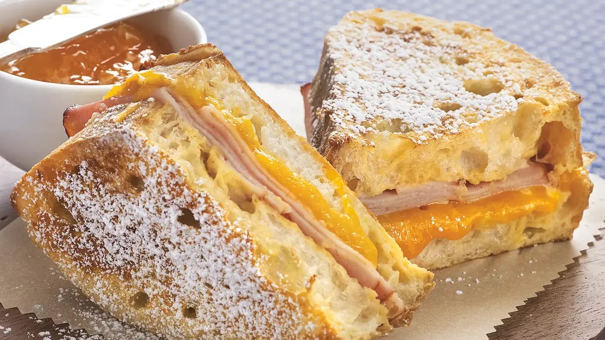 Ham and Cheese French Toast