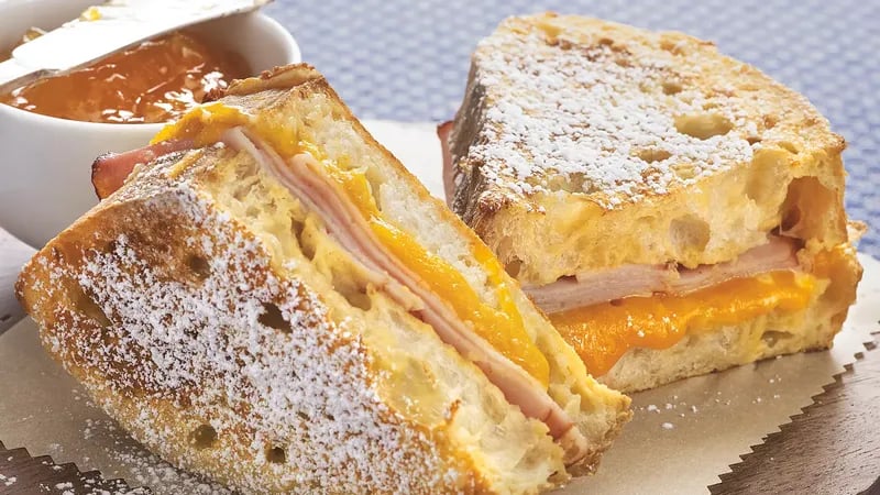 Ham and Cheese French Toast