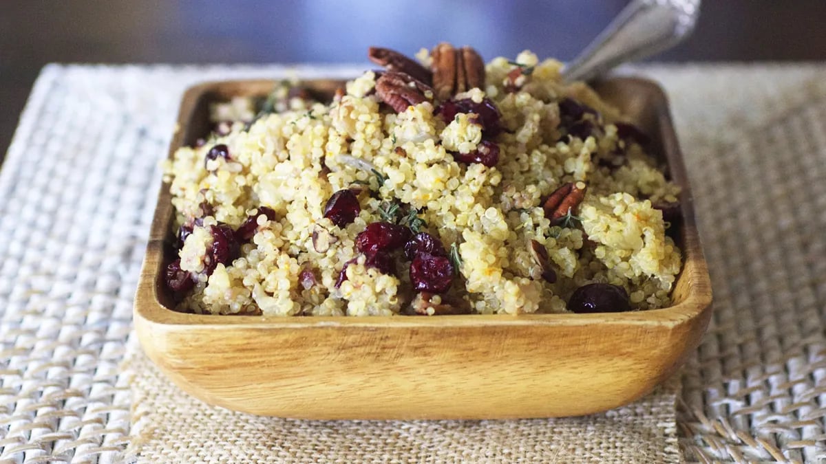 Cranberry Pecan Quinoa