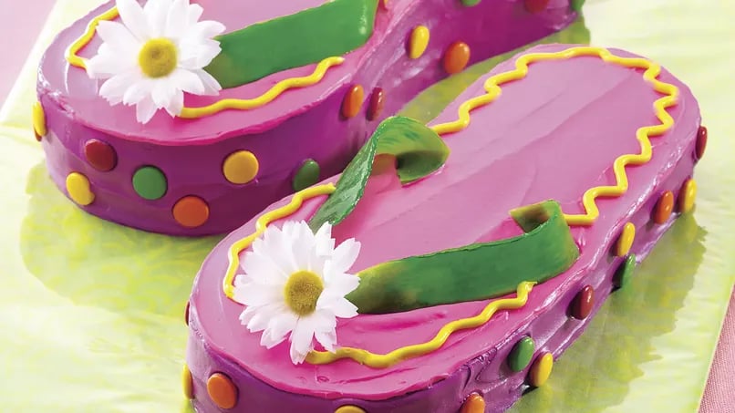 Flip-Flops Cake