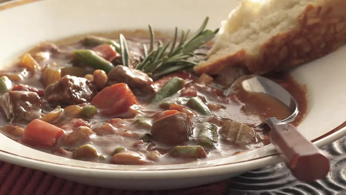 Slow-Cooker Italian Beef Stew