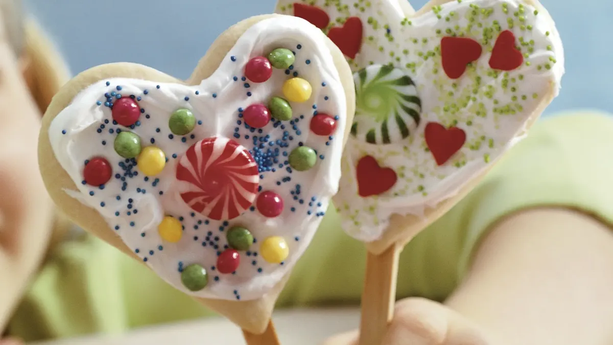 "I Love You" Cookies