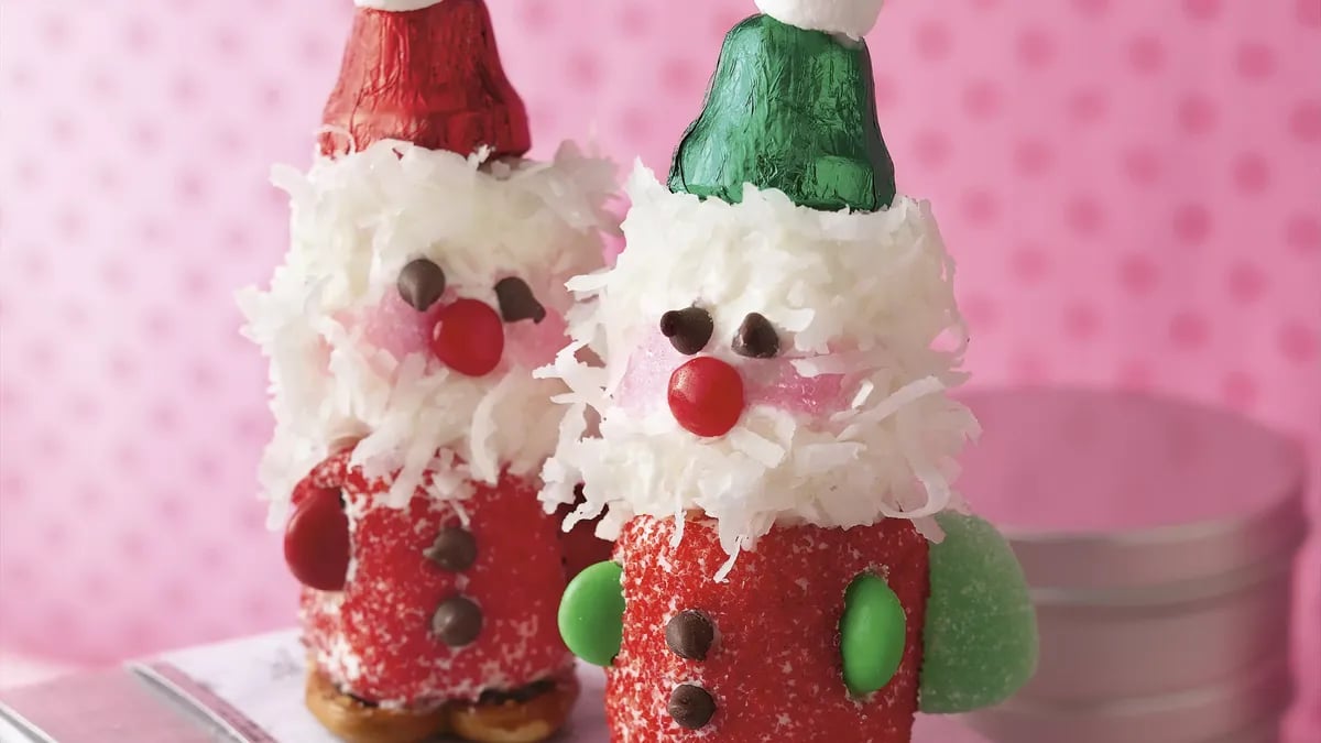 Marshmallow Santas