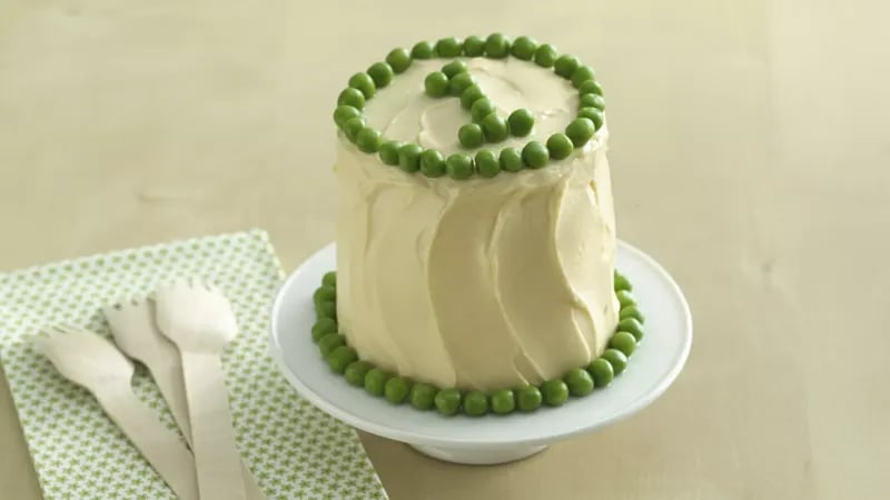 Peas and Carrots Smash Cake