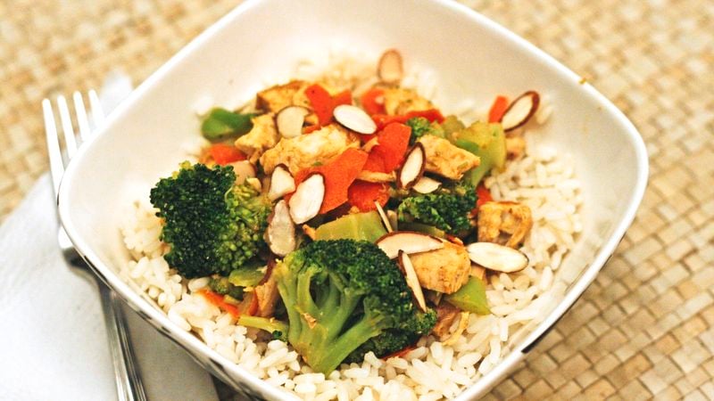 Super Easy Chicken Broccoli Bowl