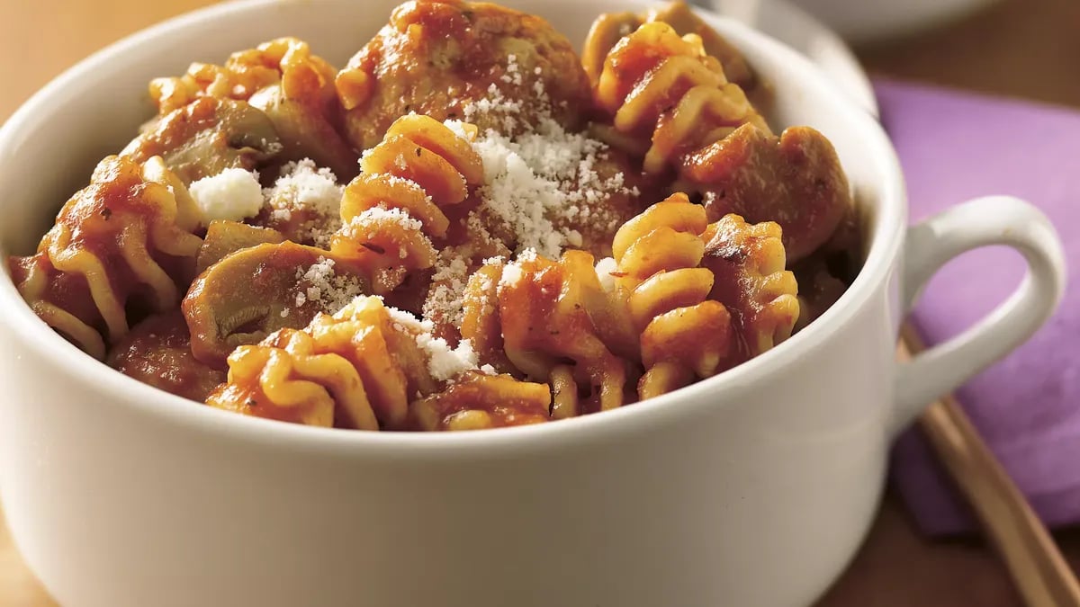 Spaghetti and Meatball Stew