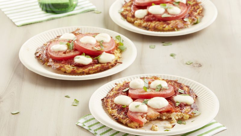 Mini Cauliflower Pizzas (Cooking for 2)