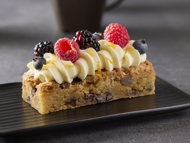 Orange Berry Blondies