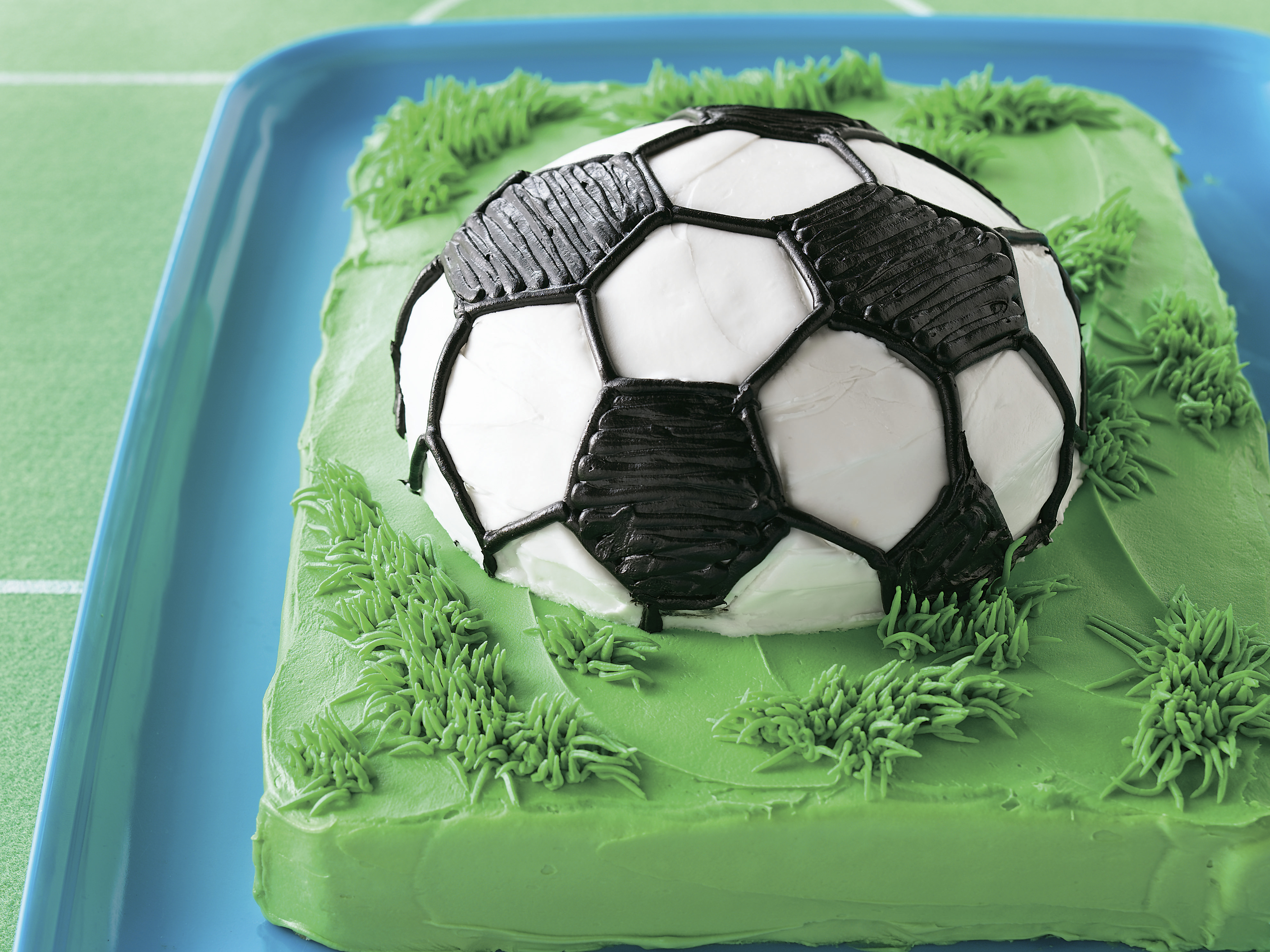 Easy Chocolate Football Cake - Chef Alli