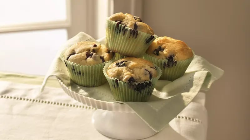 Homemade Blueberry Muffins