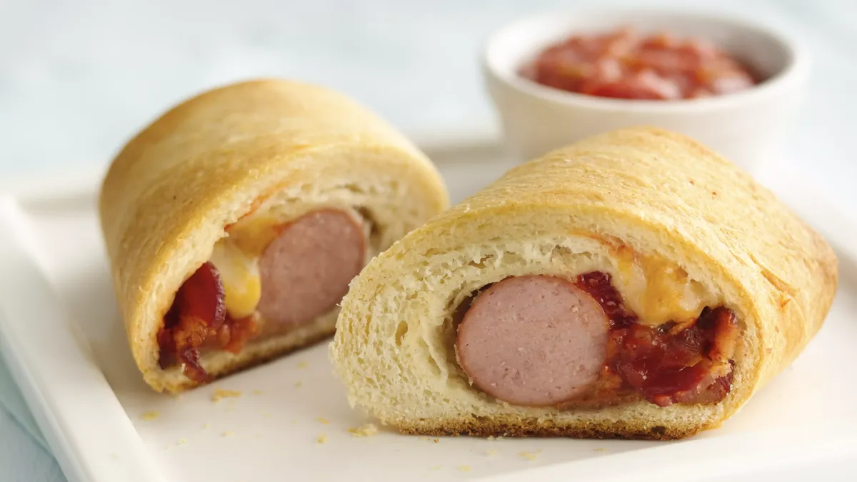 Bacon-Burrito Crescent Dogs