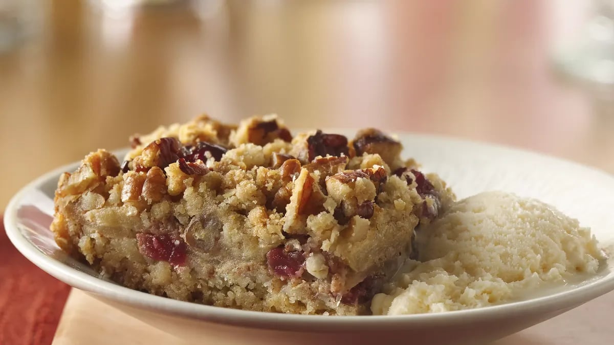 Easy Apple-Cranberry Dessert Squares