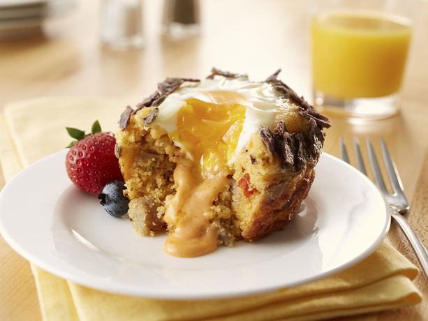 Breakfast Lava Cakes