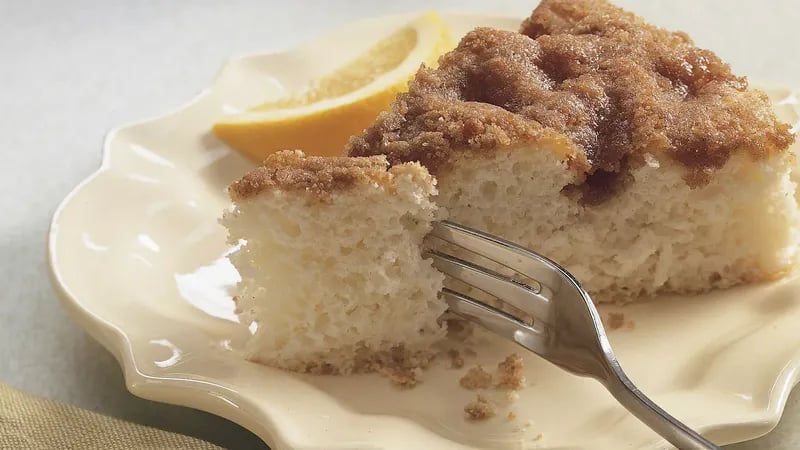 Cinnamon Streusel Coffee Cake