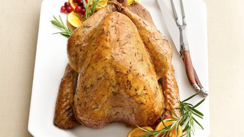 Beer and Rosemary Roasted Turkey Recipe 