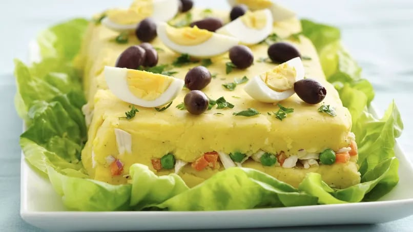 Peruvian Causa Rellena