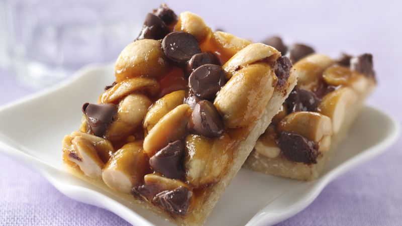 Oh-So-Easy Chocolate-Peanut-Caramel Bars