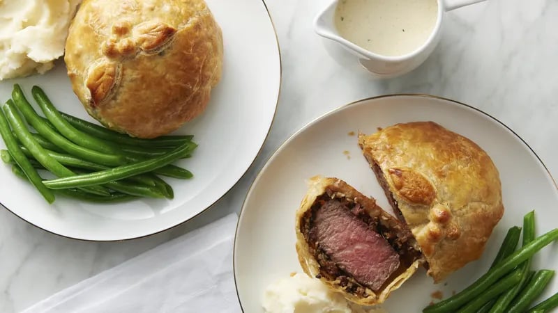 Beef Wellingtons (Cooking for 2)