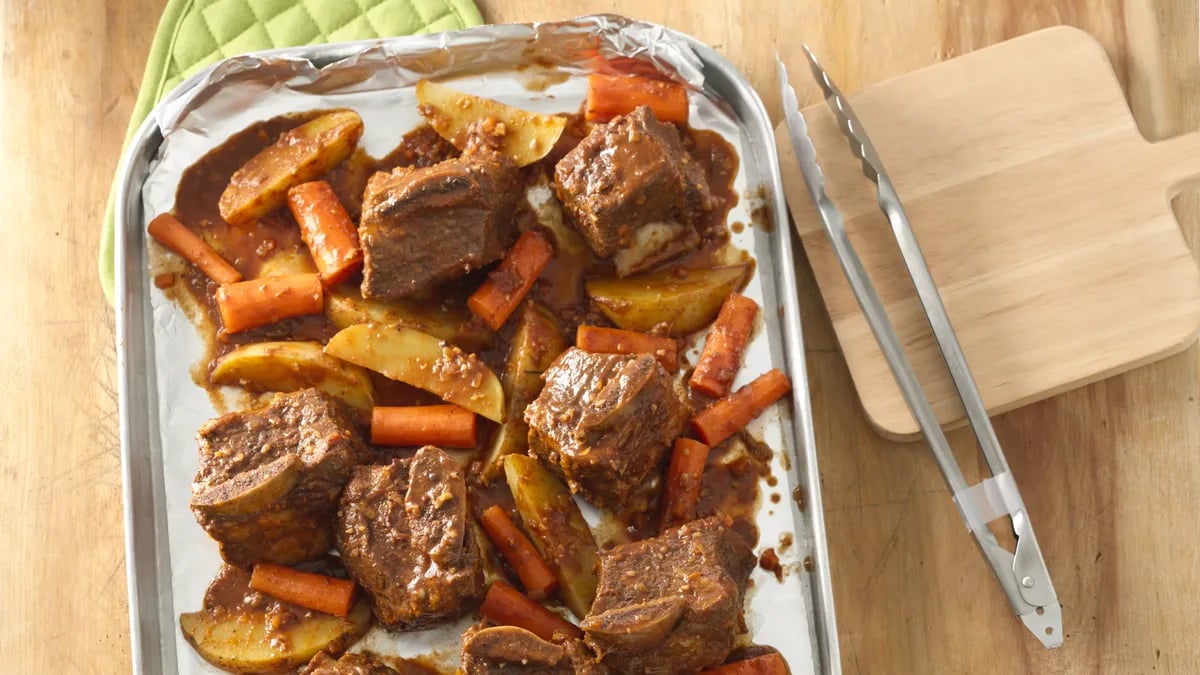 Beer-Braised Short Rib Dinner