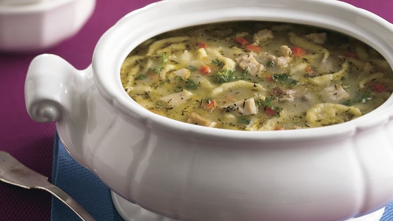 Turkey-Spaetzle Soup